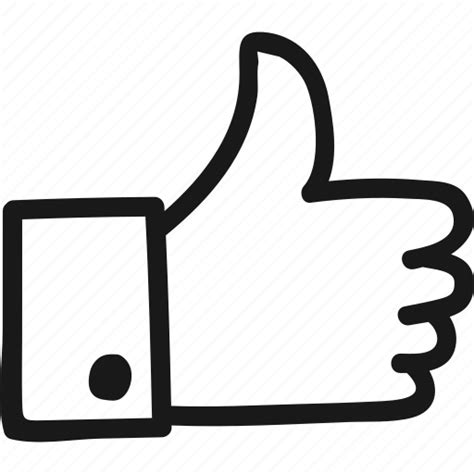 Favorite Hand Like Thumbs Up Icon