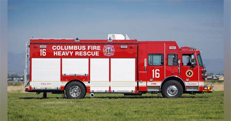 Columbus Oh Heavy Rescue Built By Svi Trucks Sutphen Fire Firehouse