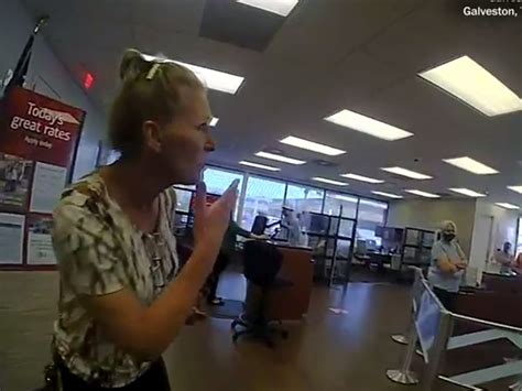 Woman Refusing To Wear Mask In Texas Gets Handcuffed And Dragged Out Of Bank The Independent