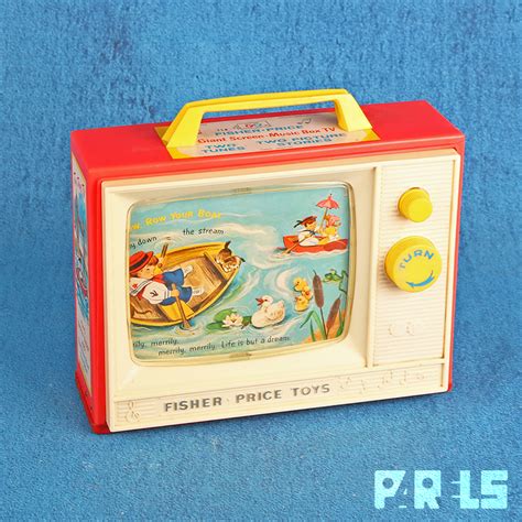 Vintage Fisher Price Two Tunes Tv Parels Breda