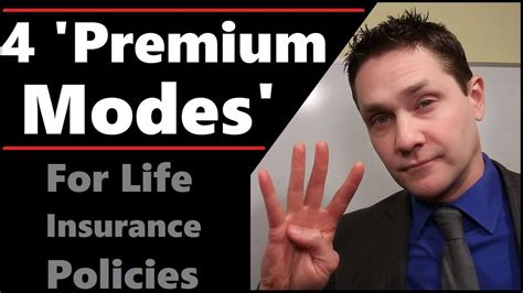 4 Premium Modes For Life Insurance Policies How Often Do You Pay