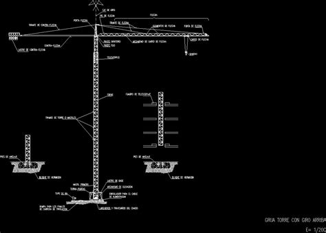 Tower Crane 3d Dwg Model For Autocad • Designs Cad