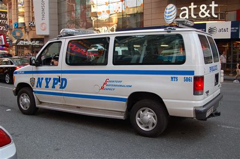 Ny Nypd Patrol Borought Manhattan Midtown