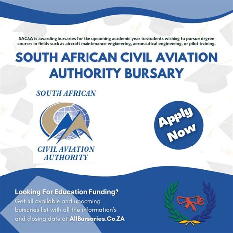 South African Civil Aviation Authority Sacaa Bursary 2023