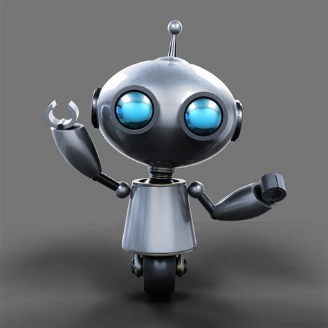 3d Max Robot Kyuut Cute