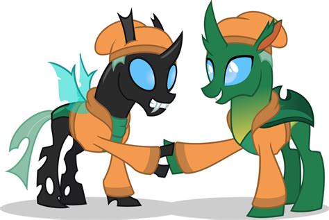 Sketchy Meets Sketchy The Reformed Changeling By Mlp Trailgrazer On