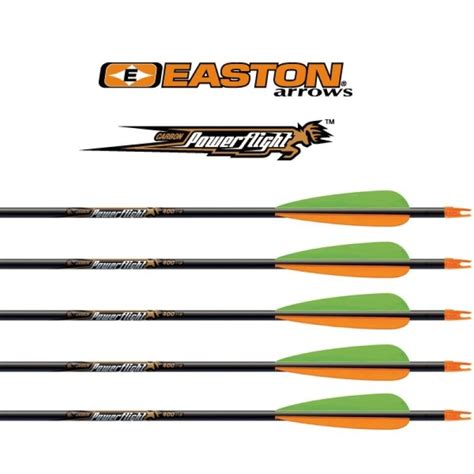 Easton Powerflight Arrows 500 Triggers And Bows