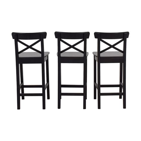 Ikea dining chairs have been tested for home use and meets the requirement for durability and the chair seat and back are subject to a weight of 100kg and 30kg respectively and pressed for 25,000 to. Bar Stools From Ikea - Stools Item