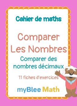 Cahier De Maths Comparer Les Nombres Comparer Des Nombres D Cimaux