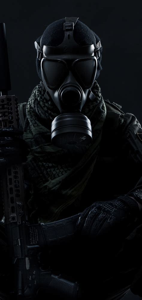1080x2280 Gas Mask Soldier Tom Clancys Ghost Recon Wildlands One Plus