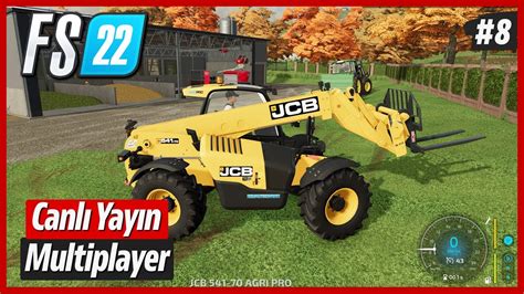 Farming Simulator 22 Multiplayer Yenİ Sunucu Canlı Yayın 8 Youtube
