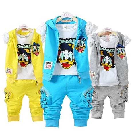 Casual Spring Kids Clothing Baby Boysandgirls Clothes Sets Long Sleeve T