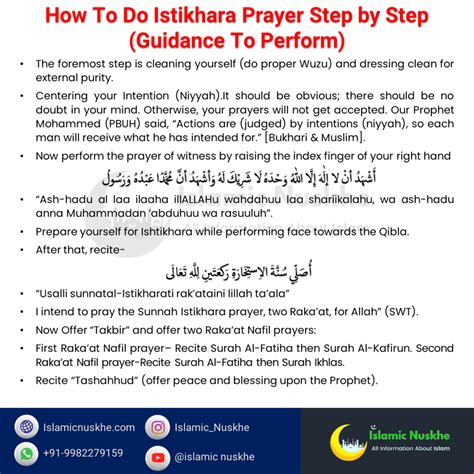 How To Do Istikhara Prayer Step By Step Guidance To Perform