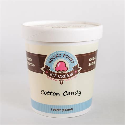 Cotton Candy Rocky Point Ice Cream