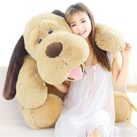 Check out our large dog pillow selection for the very best in unique or custom, handmade pieces from our decorative pillows shops. Giant Stuffed Puppy Dog Big Plush Extra Large Dog Pillow ...