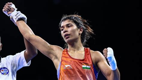 nikhat zareen wins gold medal at world women s boxing championships