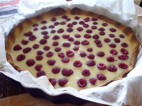 Laura Cooks In The City Tarte au chocolat blanc et framboises