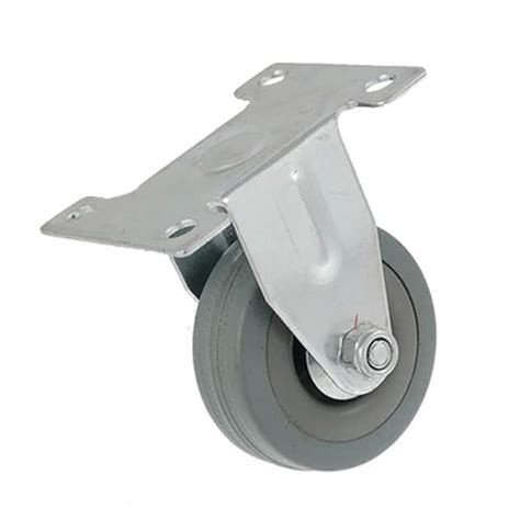 Unique Bargains Trolleys Metal Top Plate 2 Inch Rotating Wheel Caster