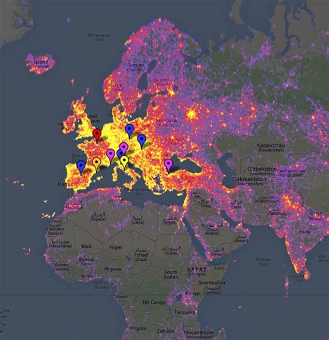 Mapa Interactivo De Los Lugares Más Fotografiados Del Mundo