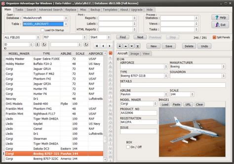 Aircraft Model Database Solution Software Review