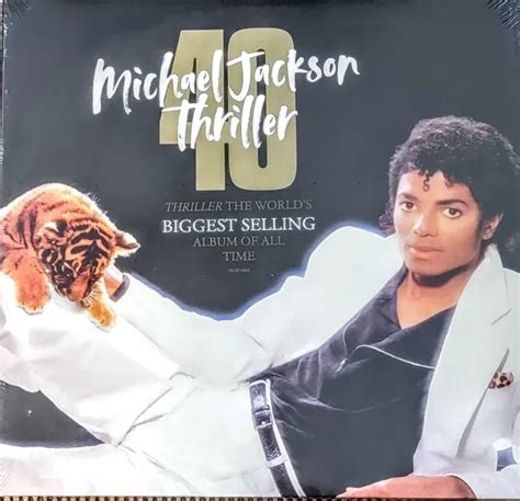 Michael Jackson Thriller Vinyl Lp New Sealed 40th Anniversary