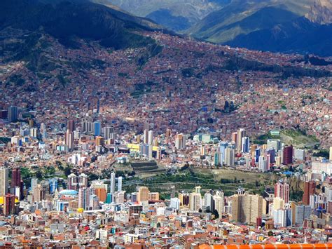 La Paz Presque Capitale Grand Format De La Bolivie