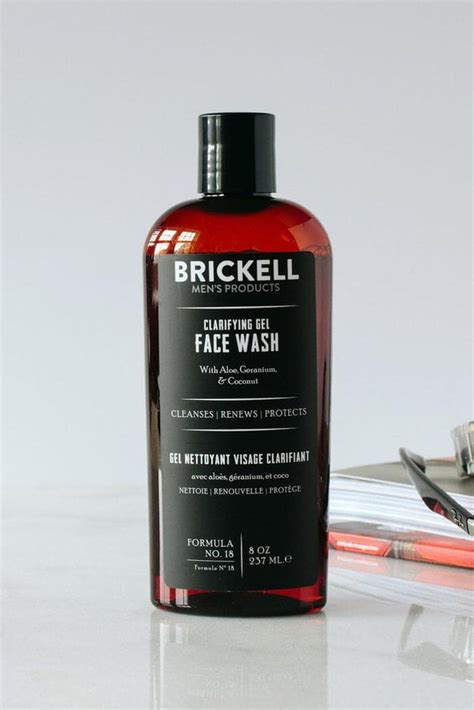 Best Natural Face Wash For Men With Oily Skin Brickell Mens Products