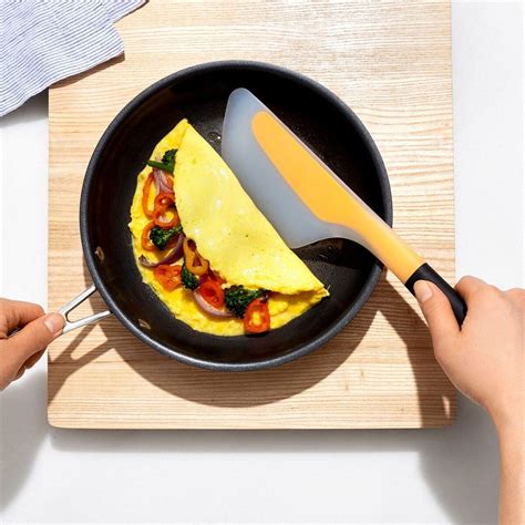 Flip Fold Omelet Turner Large Chefs Essentials