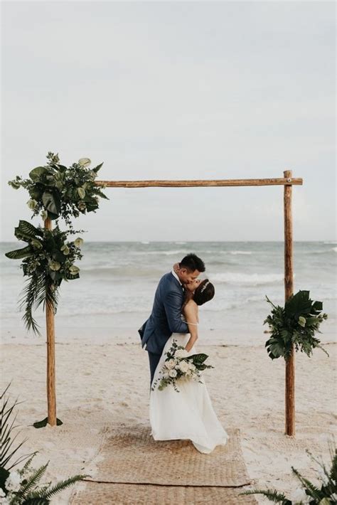 61 Awesome Tropical Wedding Arch Ideas Weddingomania