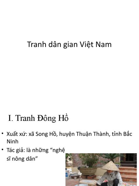 Tranh Dân Gian Việt Nam Pdf