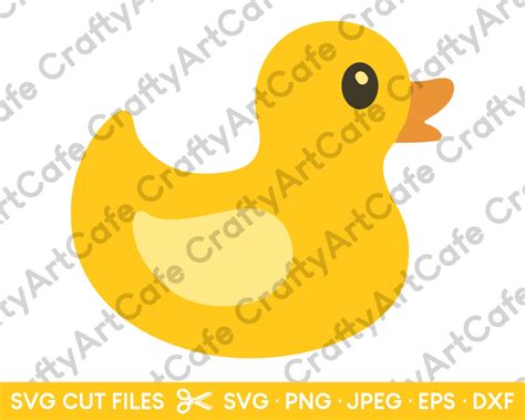 Baby Duck Svg For Cricut Yellow Duck Svg Duck Png Duck Clip Art Etsy