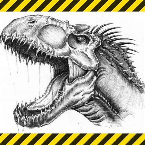 Jurassic World The Indominus Rex Fanart Welcome To