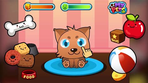My Virtual Pet Cute Kids Game For Iphone And Android Youtube