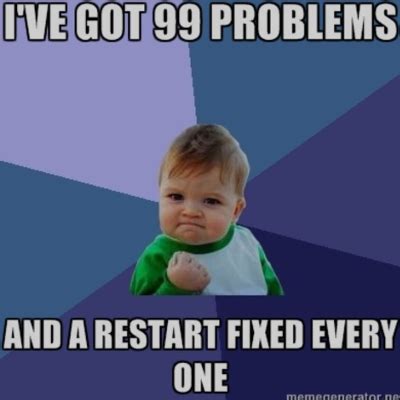 You will need to reformat your computer to removed all of google from it. How Restarting Your Computer Magically Fixes Everything ...