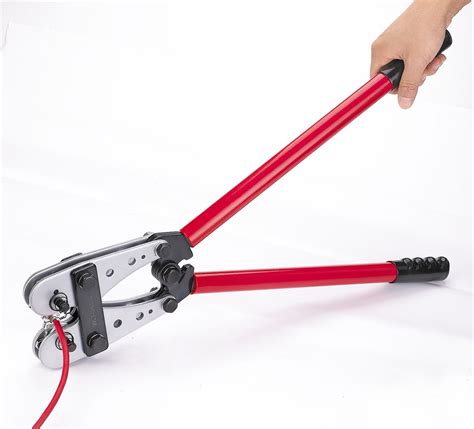 10 120mm Electrical Cable Crimping Tool Battery Rotatable Lug Wire