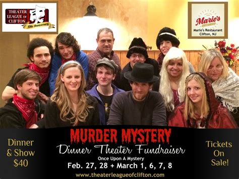 The aim of the game is to guess correctly which character is the murderer, and to have as much fun as possible doing it! Murder Mystery Dinner Theater | Montclair, NJ Patch