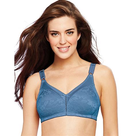 Bali Womens Double Support Lace Wirefree Bra With Spa Closure Walmart Com