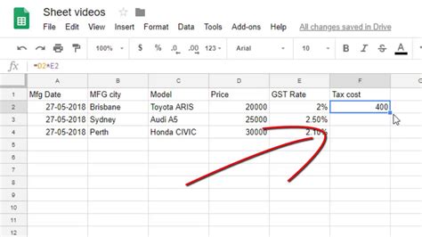 The terms formula and function are often used interchangeably when talking about in this tutorial, we're going to take a look at google sheets formulas. How to autofill in Google sheets | How to drag formula in ...