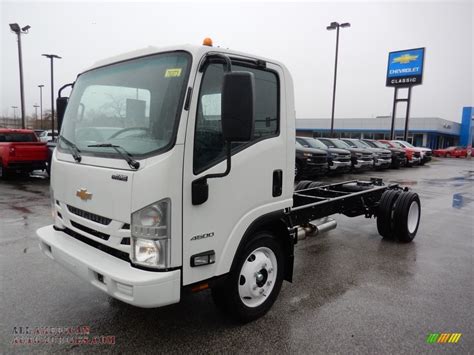 2019 Chevrolet Low Cab Forward 4500 Chassis In Arctic White 808388