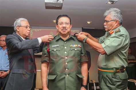 Majlis Pemakaian Pangkat Pegawai Tauliah Kehormat Askar Wataniah