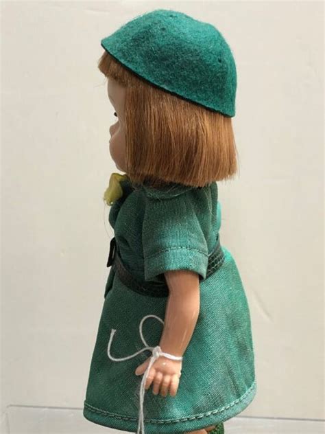 8 Vintage All Original Redhead Girl Scout Outfit What “u” On Neck S