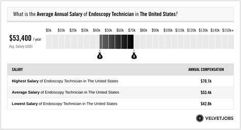 Endoscopy Technician Salary Actual 2024 Projected 2025 Velvetjobs