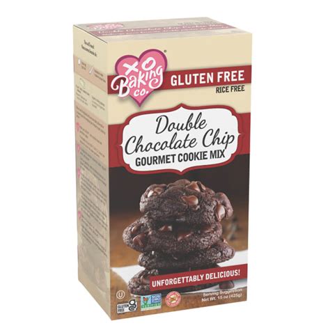 Double Chocolate Chip Cookie Mix Xo Baking Co