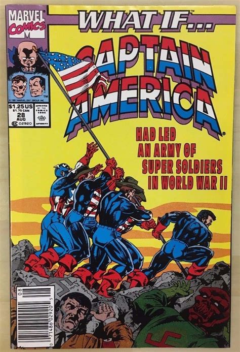 What If 28 Captain America 1991 Marvel Comics Fine Captain America