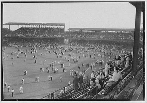 Griffith Stadium Washington Dc 1933 World Series Baseball Park