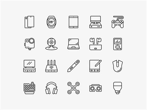 Gadget Icons Pack Graphicsfuel