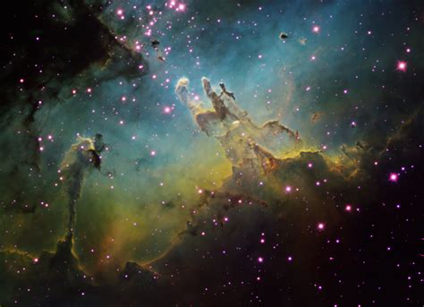 49 Hubble Pillars Of Creation Wallpaper
