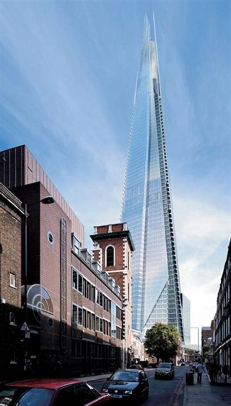 London Bridge Tower The Shard Renzo Piano The Strength Of