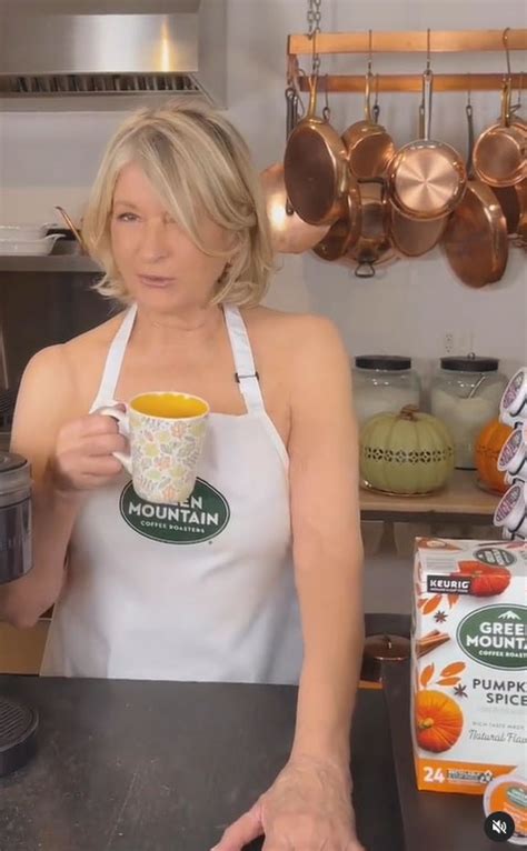 Martha Stewart 81 Shocks Fans As She Goes Topless Under Chefs Apron