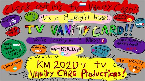 fake km2020 s tv vanity card productions 2020 youtube